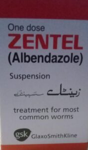 zentel for worms